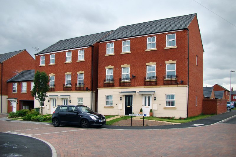544-A view.jpg - 544-A view of occupied houses in Avocet Place.