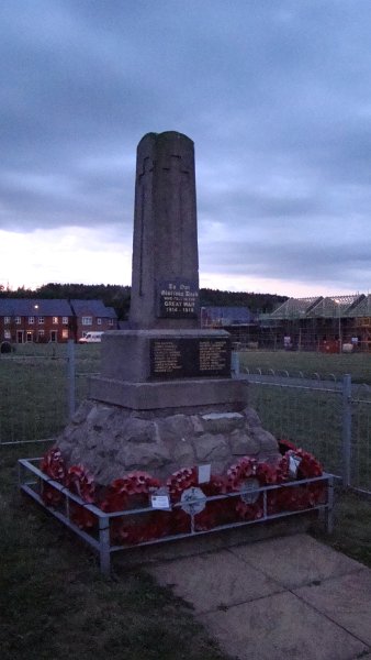 659-August 4th 2014,.JPG - 659-August 4th 2014, Evening Service at Warsop Vale War Memorial to remember the declaration of war in WW1 exactly 100 years ago.