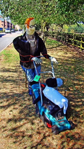 878-Part one  of this Scarecrow Exhibit on Show in the Village..JPG -                                