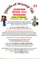 871-Programme for Scarecrow Festival Sept. 2018 Sh 1