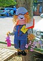 894-Another of the Scarecrow Exhibits on Show in the Village.